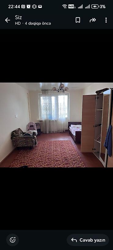 Mənzillər: 3otaqlı mənzil – mətbəx və sanitar qovşaqla - Geniş işıqlı otaq: iri — 4