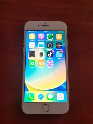 iphon 7s: IPhone 6, 16 GB, Qızılı, Barmaq izi