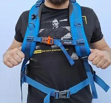 Sportske torbe i rančevi: Planinarski ranac Senterlan Adventure 40L – plavi - Zapremina: 40 — 19