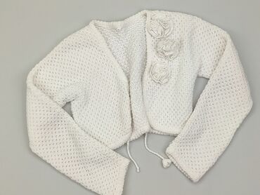 biały sweterek 146: Bolera 10 lat, stan - Dobry