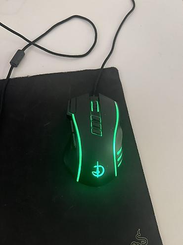 rgb коврик: Игровая проводная мышь с RGB‑подсветкой - Эргономичная форма для — 3
