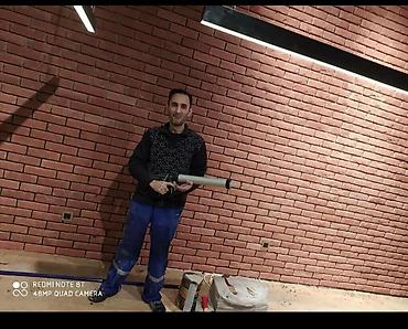qapı paneli: Dekorativ kərpic və daş panellərin peşəkar şəkildə çəkilməsi xidməti — 1