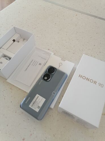 iphine 12: Honor 90, 512 GB, rəng - Qara, Sensor, İki sim kartlı, Barmaq izi