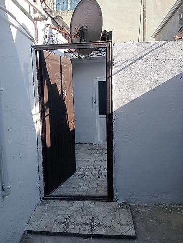 hovsan ev satisi: 2otaqlı həyət evi — satılır - Plan: girişdə kiçik həyət və dəmir — 1