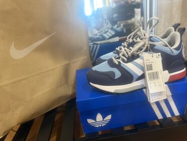 Patike: Adidas Originals ZX 700 HD J (GS) – Team Light Blue/White - Model — 7