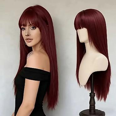 Perike i klipse: Perike – ravna kosa, više stilova i boja Opis: - Moderna kolekcija — 21