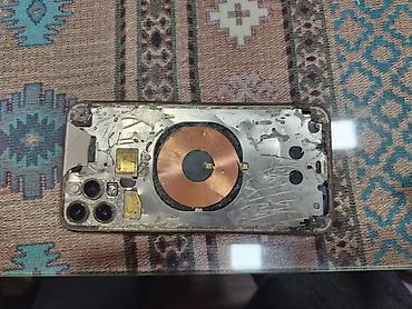 iphone 11 pro max plata: IPhone 11 Pro Max, 256 GB, Qızılı, Face ID — 4