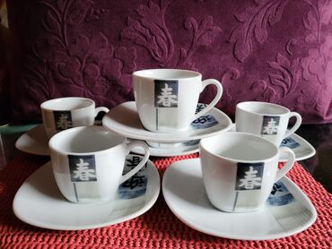 Kuhinjski setovi: Soljice nove Tognana porcelan italijanske. Komada. 6