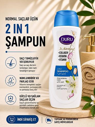 Şampunlar: Şampun Keratin Kəpəyə qarşı — 2