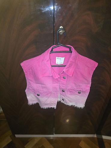 topdan geyim: Jilet, Bershka, Standart, rəng - Çəhrayı — 2