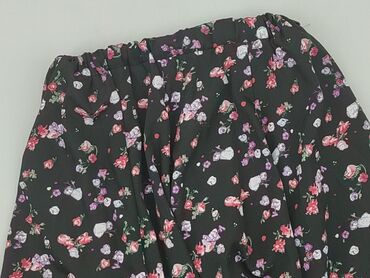 satynowe czarne spódnice: Skirt, XL (EU 42), condition - Good