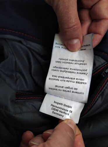 Zimske jakne: Muška zimska jakna Bugatti Vrhunska superiorna ekstra-kvalitetna — 16