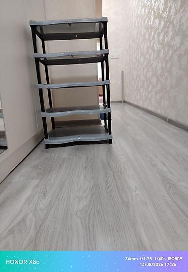 ayakkabi refi: 5 mərtəbəli Material: möhkəm plastik.Rəng: boz. Asan yığılır-sökülür — 3