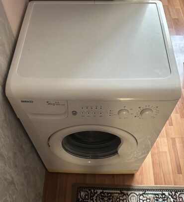 Стиральная машина Beko, 5 кг, Б/у, Автомат, Есть сушка