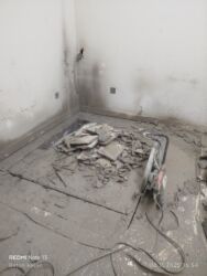 Beton işləri: #Betonkesme #betondeşmə Beton kubik kərpic - dən kəsim deşim — 16