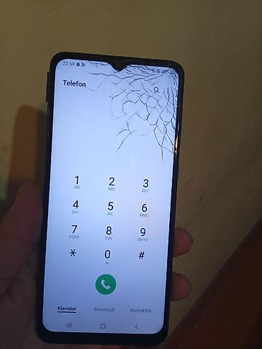 samsung not2: Samsung Galaxy A12, rəng - Mavi, Qırıq — 2