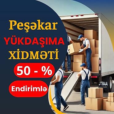 Yükdaşıma Xidməti - Ev və ofislərin köçürülməsi - Usta və işçi