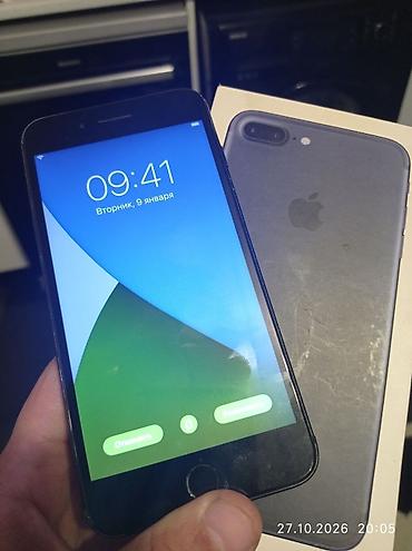 it adlari azerbaycan: IPhone 7 Plus, 128 GB, Qara, Barmaq izi — 2