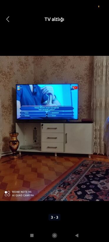 TV altlığı: İşlənmiş, Düz TV altlığı, Polkasız, Taxtalı, Türkiyə