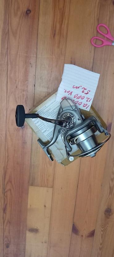Balıqçılıq üçün fırlanan çarx (spinning reel) - Korpus: metal