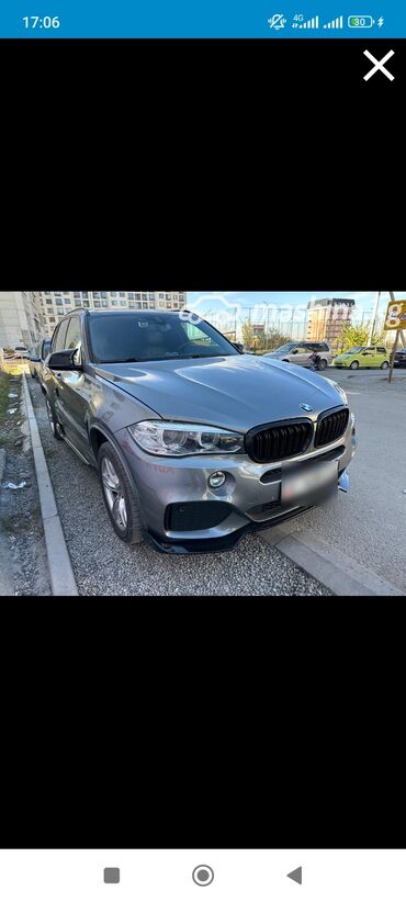 кенгурятник x5: BMW X5: 2018 г., 3 л, Автомат, Дизель, Внедорожник