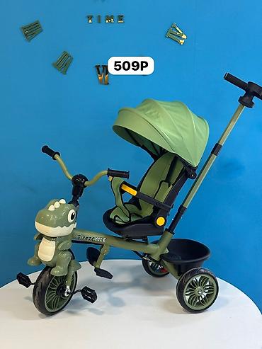 Velosipedlər: Uşaq üçtəkərli velosipedləri – model seriyaları: 505P, 507P, 509P — 8