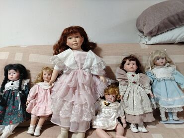 farmerke na lastrez: Lutke od porcelana sa kraja osamdesetih, sve su kompletne i bez