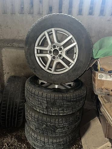 Колеса в сборе 245 / 65 / R 17, Зима, Б/у, Комплект, Легковые, Литые, отверстий - 5 at lalafo.kg — 4 Колеса в сборе 245 / 65 / R 17, Зима, Б/у, Комплект, Легковые, Литые, отверстий - 5 — 4