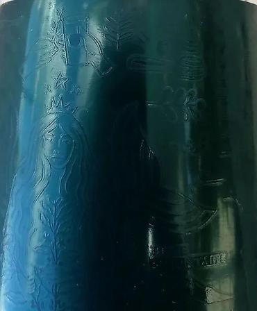 Staro posuđe i escajg: Starbucks 2020 Green Shine Stainless Steel Vacuum Šolja kafu. Extra — 7