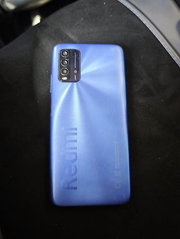 смарт тесме: Redmi, Redmi 9T, Б/у, 128 ГБ, цвет - Синий, 2 SIM — 1