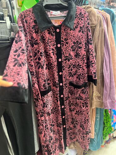 Халаты: Халат, Велюр, Турция, Все размеры — 19