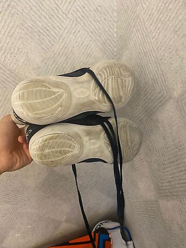 Детская обувь: ASICS idman ayaqqabısı - Brend: ASICS - Rəng: tünd göy – ağ detallar - — 3