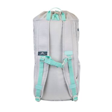 sırt çantası: Ozark Trail 20L yüngül çiyin çantası. Açıq boz rəngdədir. İçi