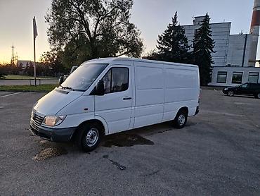 капот sprinter: Грузовой фургон Mercedes-Benz Sprinter (первое поколение, длинная — 4