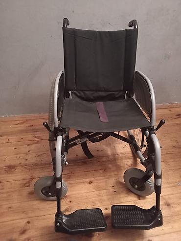 səyyar araba: Mexaniki əlil arabası - Yüngül və möhkəm metal çərçivə - Qatlana — 3