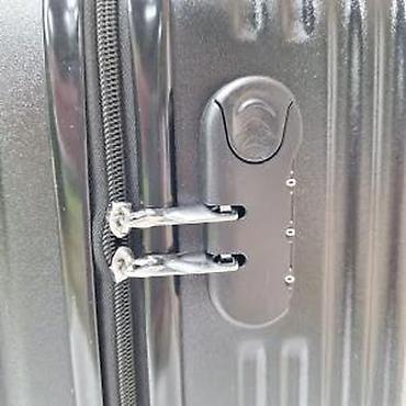 Putni koferi i torbe: Set kofera sa motivom superheroja – 2 dela - Dizajn: crni kofer i — 23