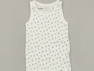 biały podkoszulek chłopięcy: A-shirt, Lupilu, 3-4 years, 98-104 cm, condition - Ideal