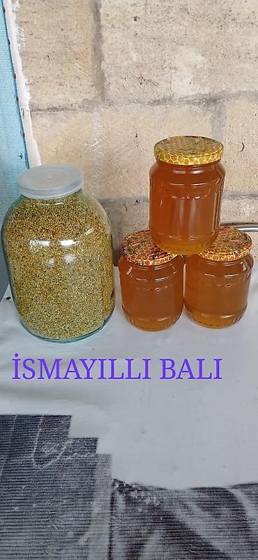 baklar ve cenler: İsmayıllı balı və arı çiçəyi tozu (polen) - Məhsul: Təbii dağ — 1