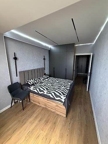 Продажа квартир: 2 комнаты, 61 м², Кок-Жар мкр 9 этаж, Дизайнерский ремонт — 16