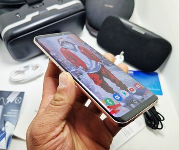 Samsung: Samsung Galaxy S9, Б/у, 256 ГБ, цвет - Золотой, 1 SIM, 2 SIM, eSIM — 9