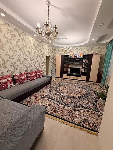 до 200000 сом ош: 2 комнаты, 67 м², Городская больница №4 (ул. Айни) Индивидуалка, 4 этаж, Евроремонт — 3