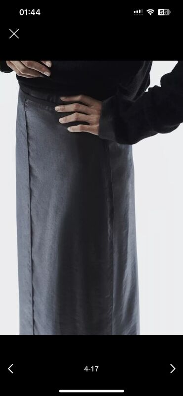 Səsgücləndiricilər, qulaqlıqlar və mikrofonlar: Zara metalik etek. tezedir geyilmeyib — 19