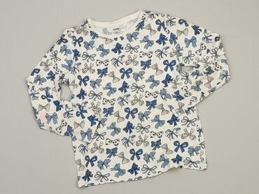 biała bluzka dla dziewczynki 128: Bluzka, SinSay, 9 lat, 128-134 cm, stan - Zadowalający