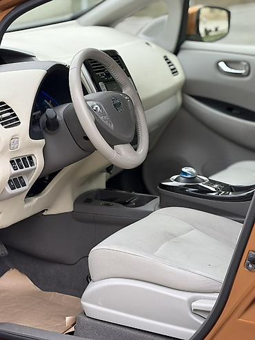 Nissan: Nissan Leaf elektrikli hetçbek Avtomobil ideal Veziyetdedir Bez — 4