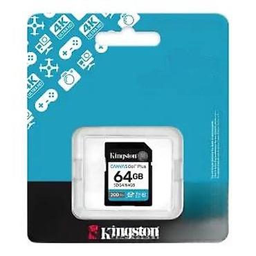 Memorijske kartice za kamere: Kingston Canvas Go! Plus SDXC memorijska kartica – 64 GB (model — 15