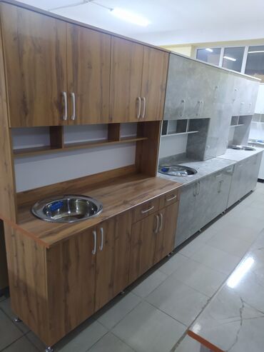 мебель в токмаке: Кухонный гарнитур, Шкаф, цвет - Бежевый