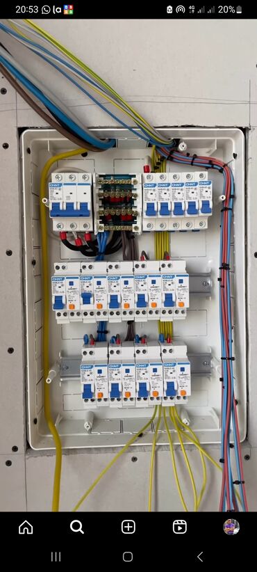 Электрики: Электрик | Прокладка, замена кабеля 1-2 года опыта