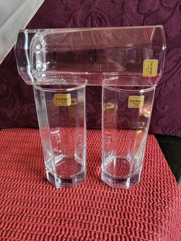 Čaše: Case nove Luminarc,francuske iz 80,90ih. univerzalne. Case — 5