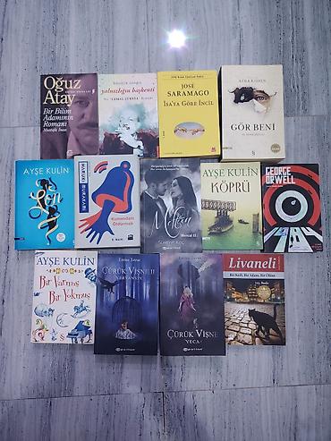 sumqayıtda canta: Satılır: müxtəlif janrlarda 13 ədəd kitab paketi Daxildir: - Oğuz — 1