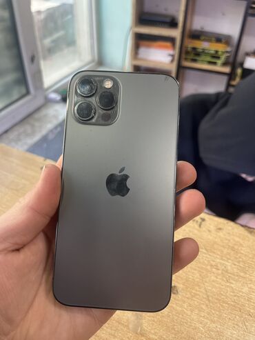 iphone 13 pro max цена ош: IPhone 12 Pro, 256 ГБ, Black Titanium, В рассрочку